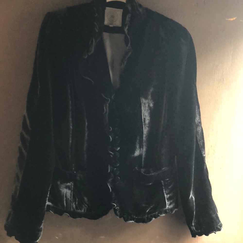 Double D velvet jacket